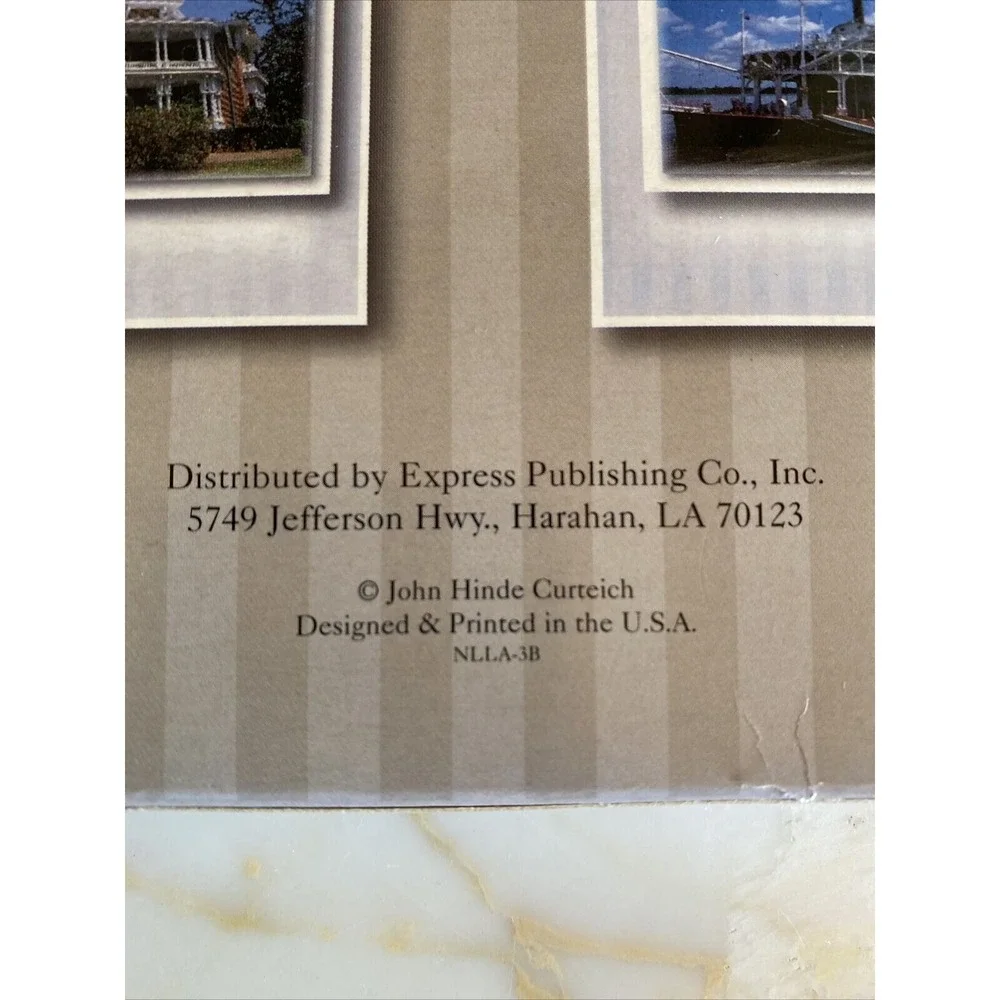 Express Publishing Co Stationery Set Multicolor Louisiana Vintage 64pc‎ Landmark